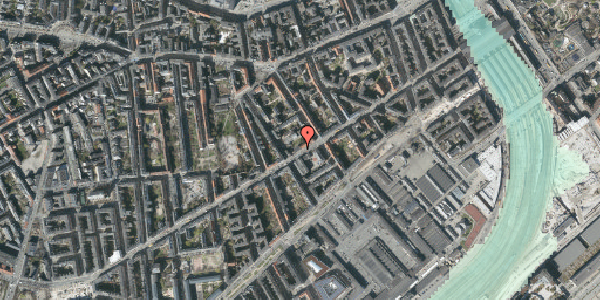 Stomflod og havvand på Istedgade 44, 2. , 1650 København V