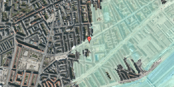 Stomflod og havvand på Istedgade 91, 1. , 1650 København V