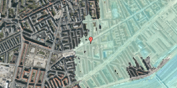 Stomflod og havvand på Istedgade 99, 3. tv, 1650 København V