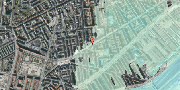 Stomflod og havvand på Istedgade 122, 4. , 1650 København V