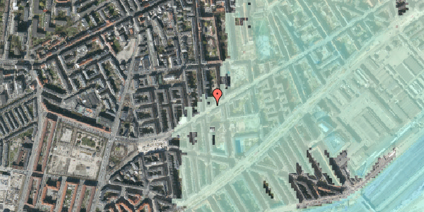 Stomflod og havvand på Istedgade 124, 1. th, 1650 København V