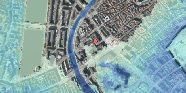 Stomflod og havvand på Jernbanegade 6, 1. th, 1608 København V