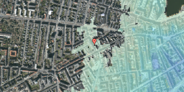 Stomflod og havvand på Kingosgade 7, kl. , 1623 København V