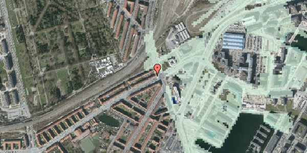 Stomflod og havvand på P. Knudsens Gade 4, st. th, 2450 København SV