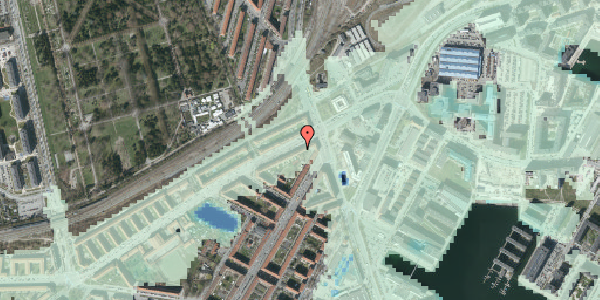 Stomflod og havvand på P. Knudsens Gade 7, 2. tv, 2450 København SV