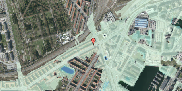 Stomflod og havvand på P. Knudsens Gade 8, st. th, 2450 København SV