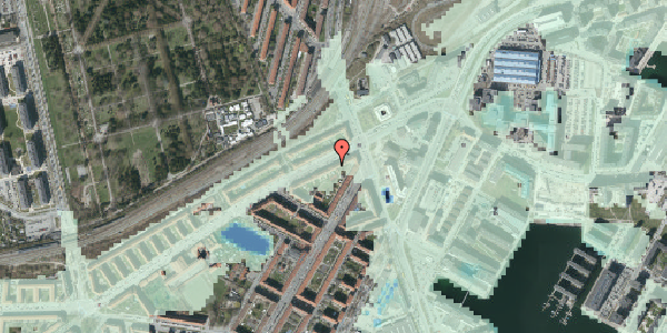 Stomflod og havvand på P. Knudsens Gade 9, st. th, 2450 København SV