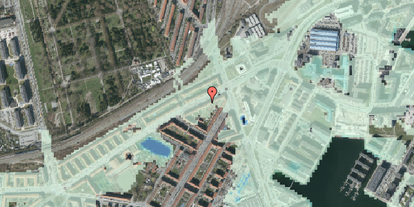 Stomflod og havvand på P. Knudsens Gade 11, 2. tv, 2450 København SV