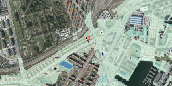 Stomflod og havvand på P. Knudsens Gade 12, st. tv, 2450 København SV