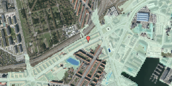 Stomflod og havvand på P. Knudsens Gade 22, st. th, 2450 København SV