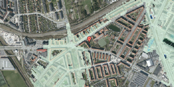 Stomflod og havvand på P. Knudsens Gade 43, 1. tv, 2450 København SV