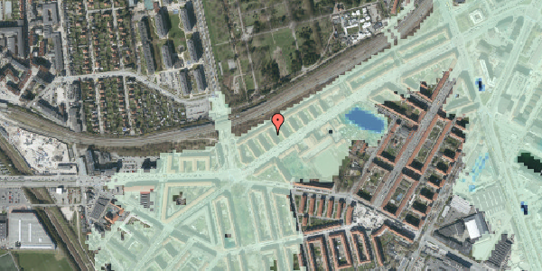 Stomflod og havvand på P. Knudsens Gade 100, st. mf, 2450 København SV