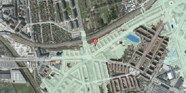 Stomflod og havvand på P. Knudsens Gade 122, st. mf, 2450 København SV