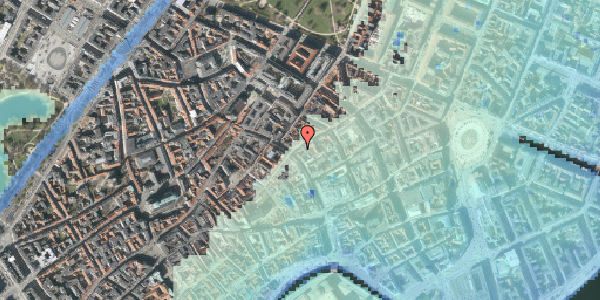 Stomflod og havvand på Kronprinsensgade 2, 2. , 1114 København K