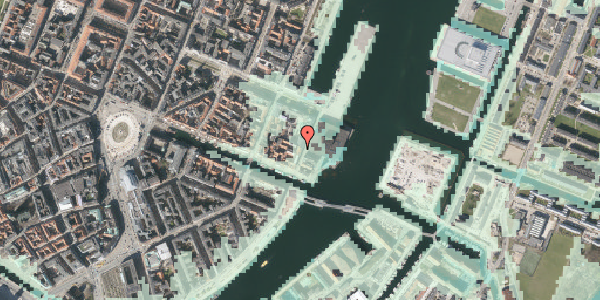 Stomflod og havvand på Kvæsthusgade 5, st. , 1251 København K