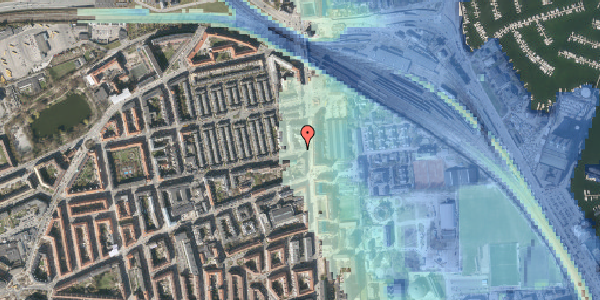 Stomflod og havvand på Landskronagade 2, st. , 2100 København Ø