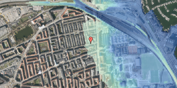 Stomflod og havvand på Landskronagade 6, st. th, 2100 København Ø