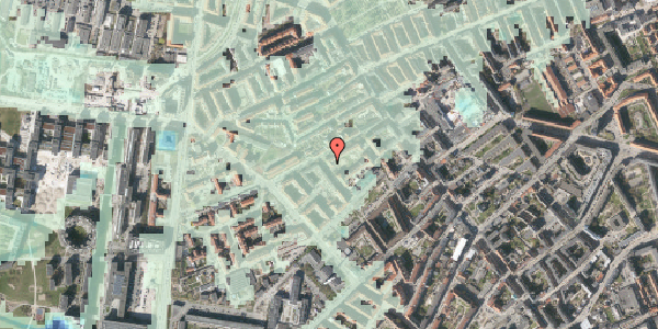 Stomflod og havvand på Lerfosgade 1, kl. , 2300 København S