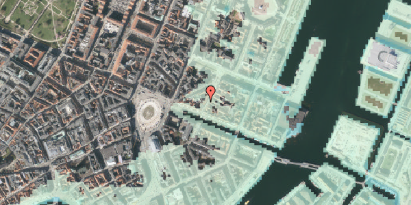 Stomflod og havvand på Lille Strandstræde 9, 2. , 1254 København K
