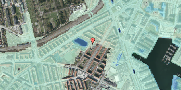 Stomflod og havvand på Louis Pios Gade 3, st. tv, 2450 København SV