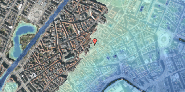 Stomflod og havvand på Niels Hemmingsens Gade 32, 3. th, 1153 København K