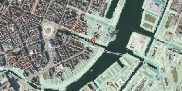 Stomflod og havvand på Nyhavn 40, kl. 2, 1051 København K