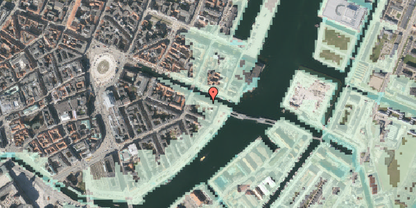 Stomflod og havvand på Nyhavn 42B, st. tv, 1051 København K