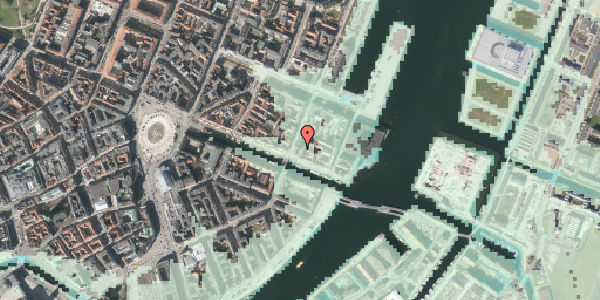 Stomflod og havvand på Nyhavn 49C, 2. , 1051 København K