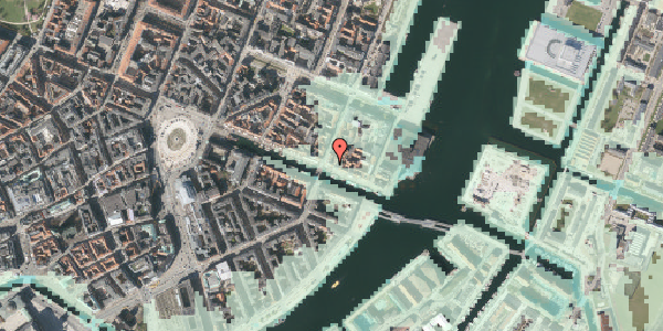 Stomflod og havvand på Nyhavn 51, kl. , 1051 København K