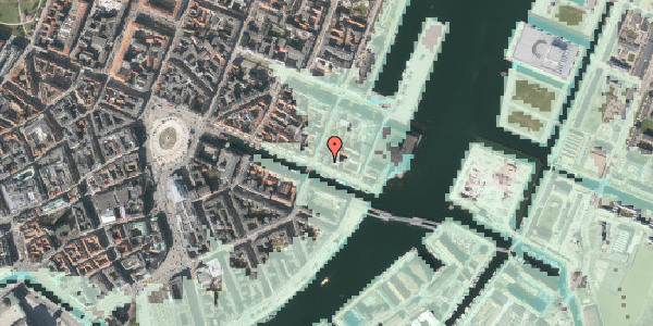 Stomflod og havvand på Nyhavn 53, st. , 1051 København K