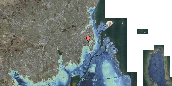 Stomflod og havvand på Nørrebrogade 64, st. 4, 2200 København N