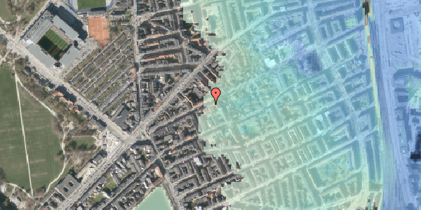 Stomflod og havvand på Odensegade 28, 1. tv, 2100 København Ø