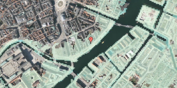 Stomflod og havvand på Peder Skrams Gade 27, kl. th, 1054 København K