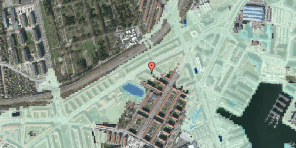 Stomflod og havvand på Peter Sabroes Gade 4, st. th, 2450 København SV
