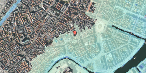 Stomflod og havvand på Pilestræde 8, 2. th, 1112 København K