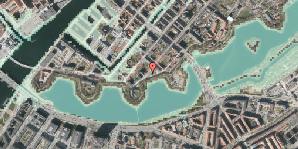 Stomflod og havvand på Prinsessegade 2A, st. tv, 1422 København K