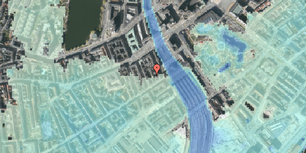 Stomflod og havvand på Reventlowsgade 12B, 2. , 1651 København V