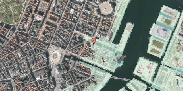 Stomflod og havvand på Sankt Annæ Plads 10C, 3. th, 1250 København K