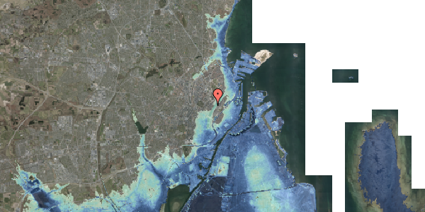 Stomflod og havvand på Sankt Hans Gade 7, 2. th, 2200 København N