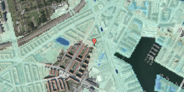 Stomflod og havvand på Scandiagade 34, 1. tv, 2450 København SV