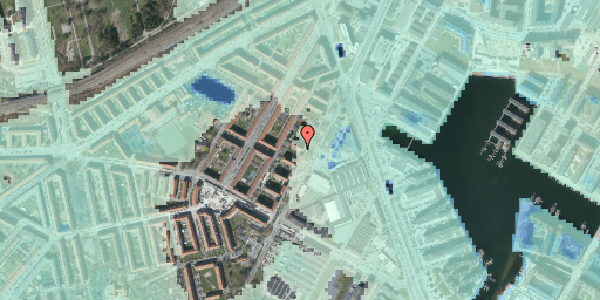 Stomflod og havvand på Scandiagade 60, 1. , 2450 København SV