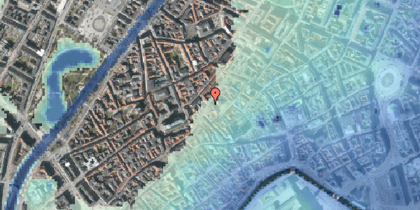Stomflod og havvand på Skindergade 19, st. , 1159 København K