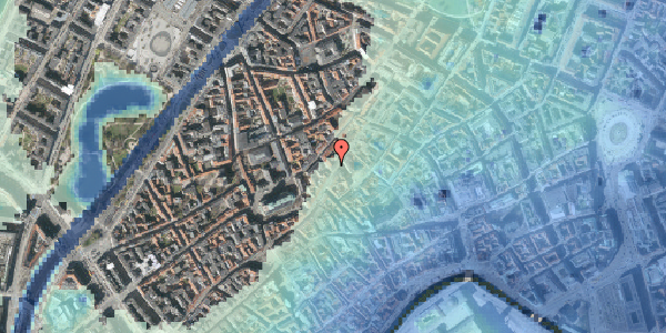 Stomflod og havvand på Skindergade 20, kl. 1, 1159 København K