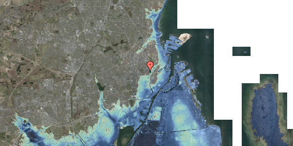 Stomflod og havvand på Slotsgade 6, 4. th, 2200 København N
