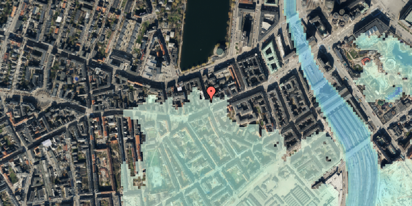 Stomflod og havvand på Stenosgade 1, 1. 4, 1616 København V