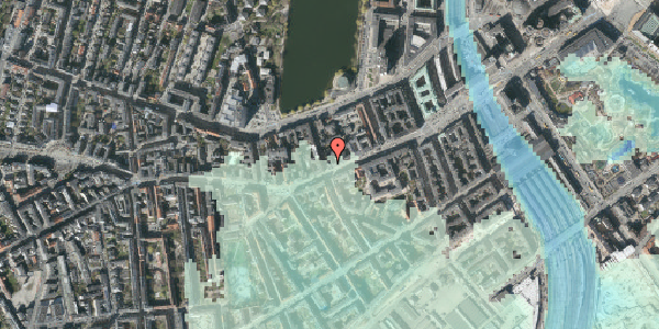 Stomflod og havvand på Stenosgade 2, 3. , 1616 København V