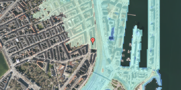 Stomflod og havvand på Strandboulevarden 10, 2. 2, 2100 København Ø