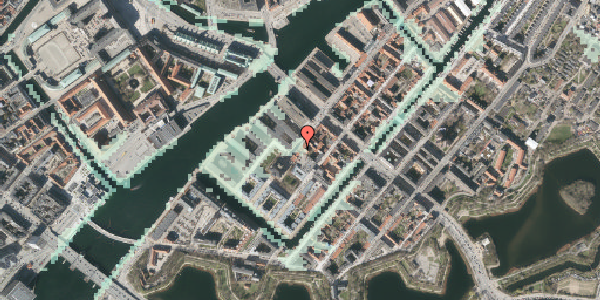 Stomflod og havvand på Strandgade 4B, kl. , 1401 København K
