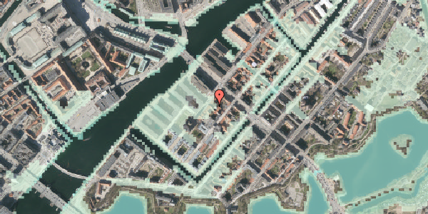 Stomflod og havvand på Strandgade 8C, st. , 1401 København K
