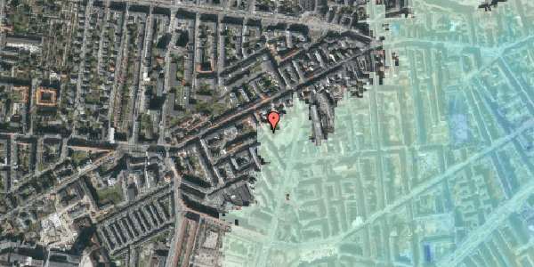 Stomflod og havvand på Sundevedsgade 13, 2. th, 1751 København V